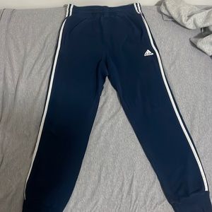 Adidas Navy Blue Sweatpants Size S